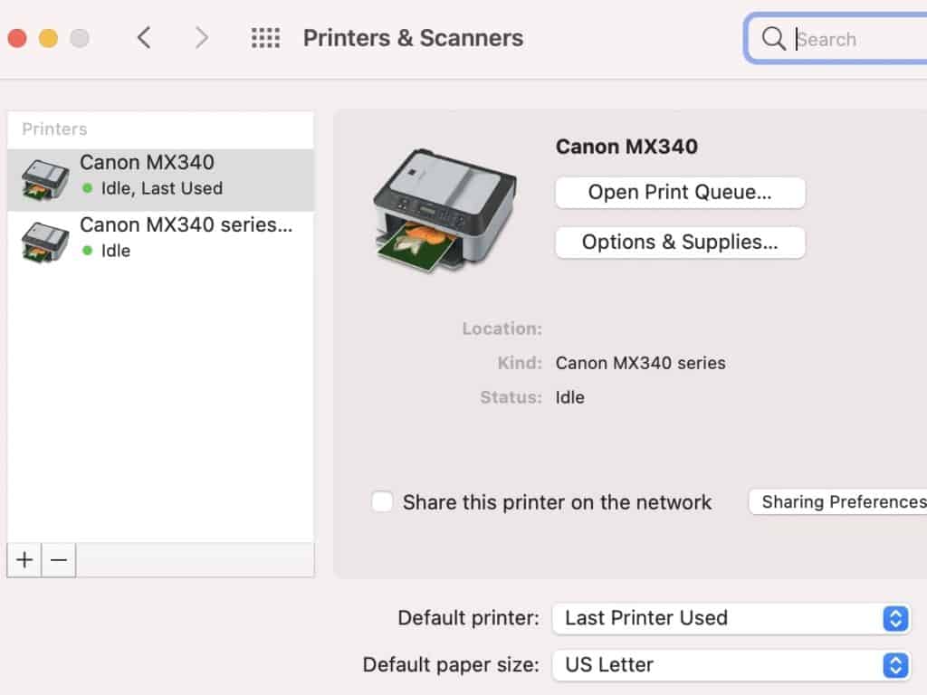 canon printing software for mac
